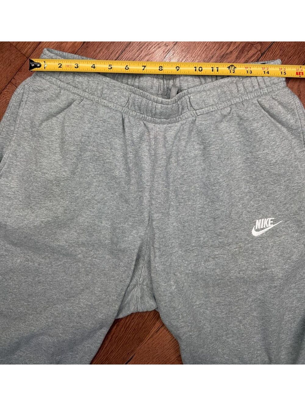 Large - Men - Nike Gray Sweatpants Joggers - Picture 7 of 8